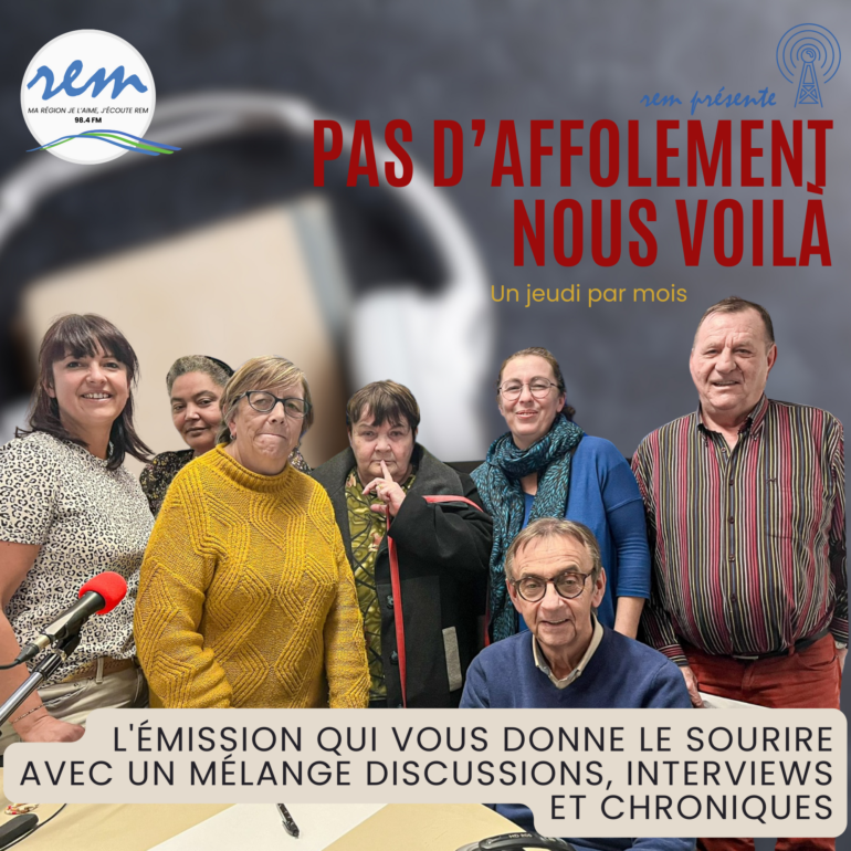 Pas d'affolement nous voilà