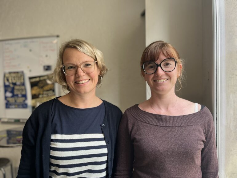 Emily Chevalier et Hélène Poimiro