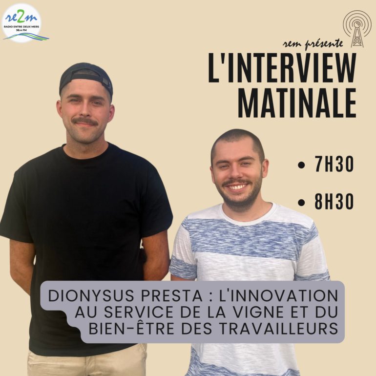 Dans cette édition spéciale de "L'Interview Matinale", nous accueillons Alexandre et Joey, les fondateurs de Dionysus Presta, une entreprise innovante dans le secteur viticole. Ils nous parlent de leur utilisation révolutionnaire d'exosquelettes pour améliorer le bien-être des travailleurs de la vigne. Découvrez comment cette jeune entreprise allie technologie et tradition pour résoudre les défis du secteur, notamment le manque de main-d'œuvre et les conditions de travail difficiles. Une conversation riche qui explore également leur vision du futur de la viticulture, en particulier dans un contexte de changements climatiques et de crises économiques. Ne manquez pas cette discussion fascinante qui mêle innovation, bien-être au travail et durabilité dans le monde viticole.