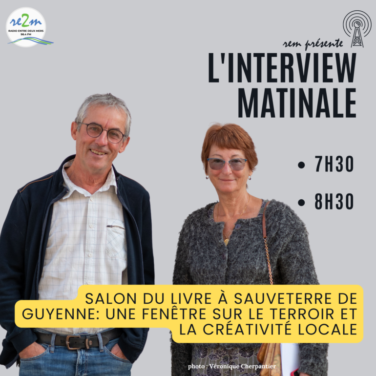 Salon du Livre - Christian Lavergne et Martine Bois / photo : Véronique Cherpantier