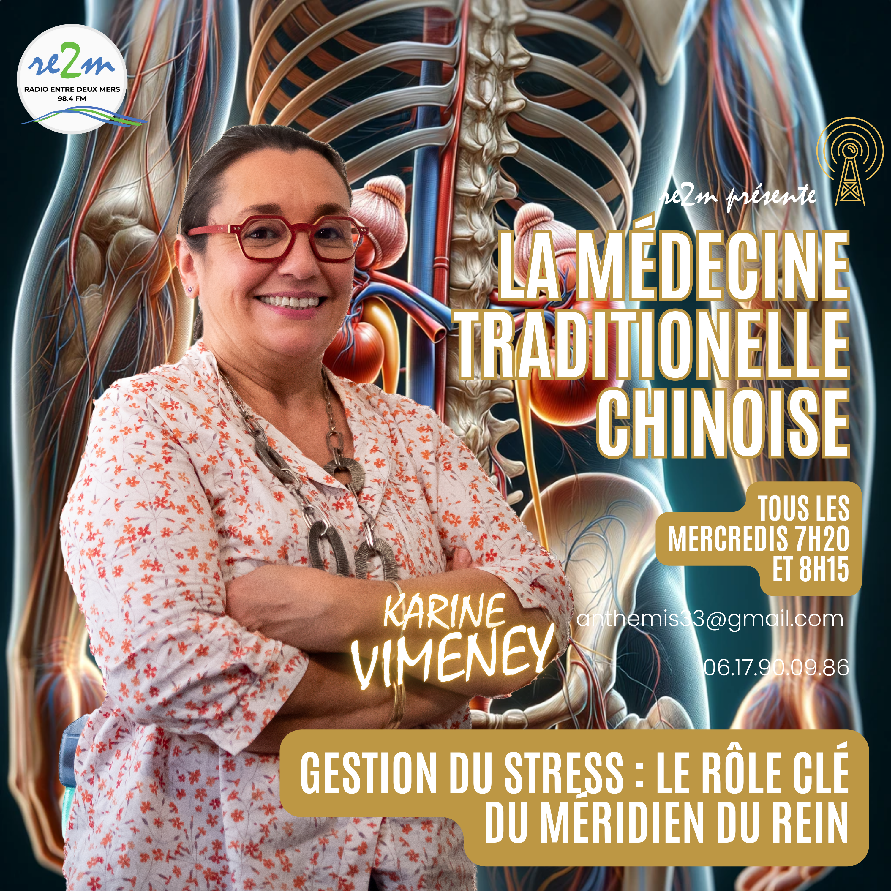 La Médecine traditionnelle chinoise et Gestion du Stress : : Rôle Clé du Méridien du Rein