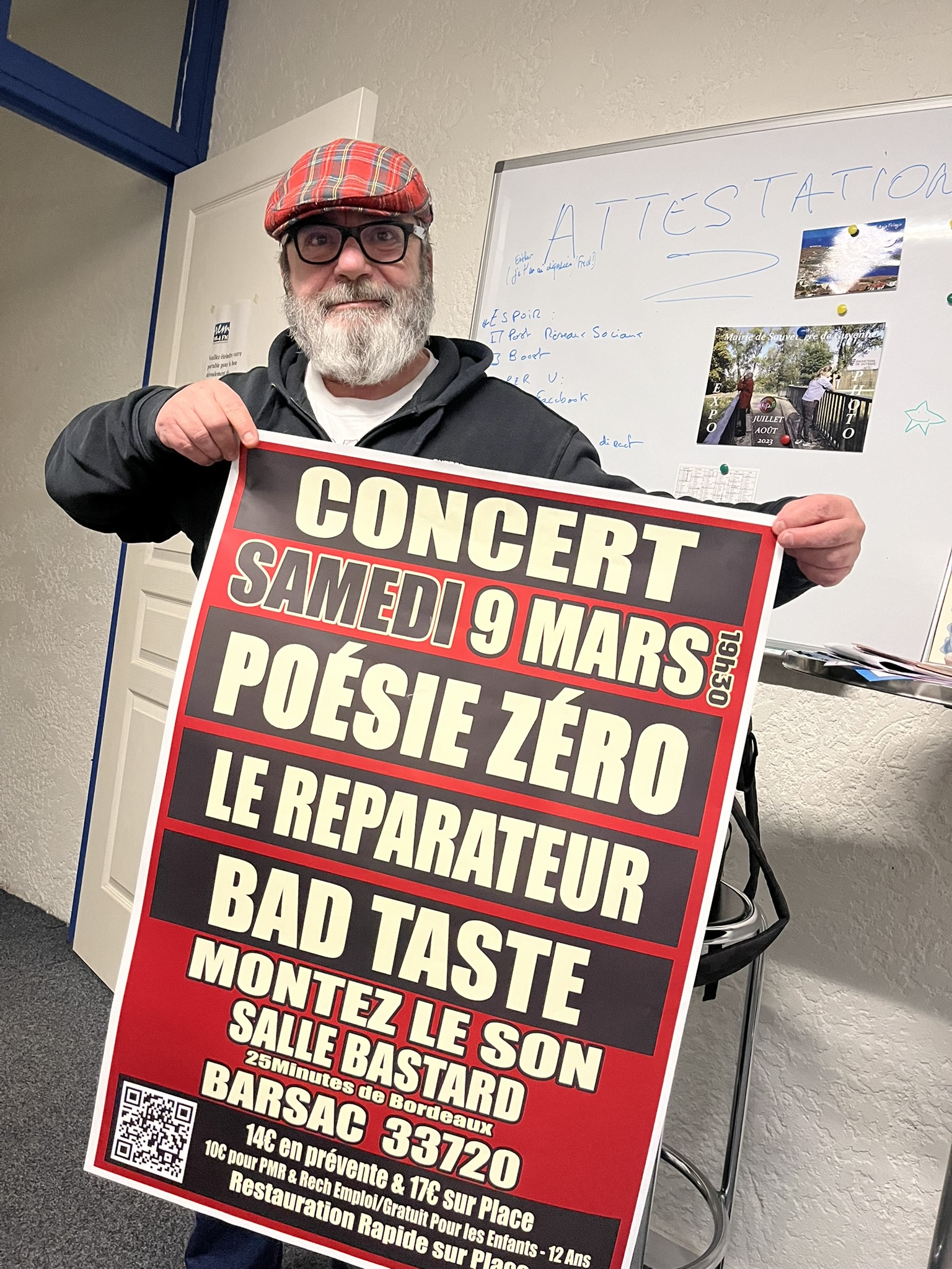 Le rock'n'roll s'invite au petit déjeuner avec Jérôme de l'association Montez Le Son