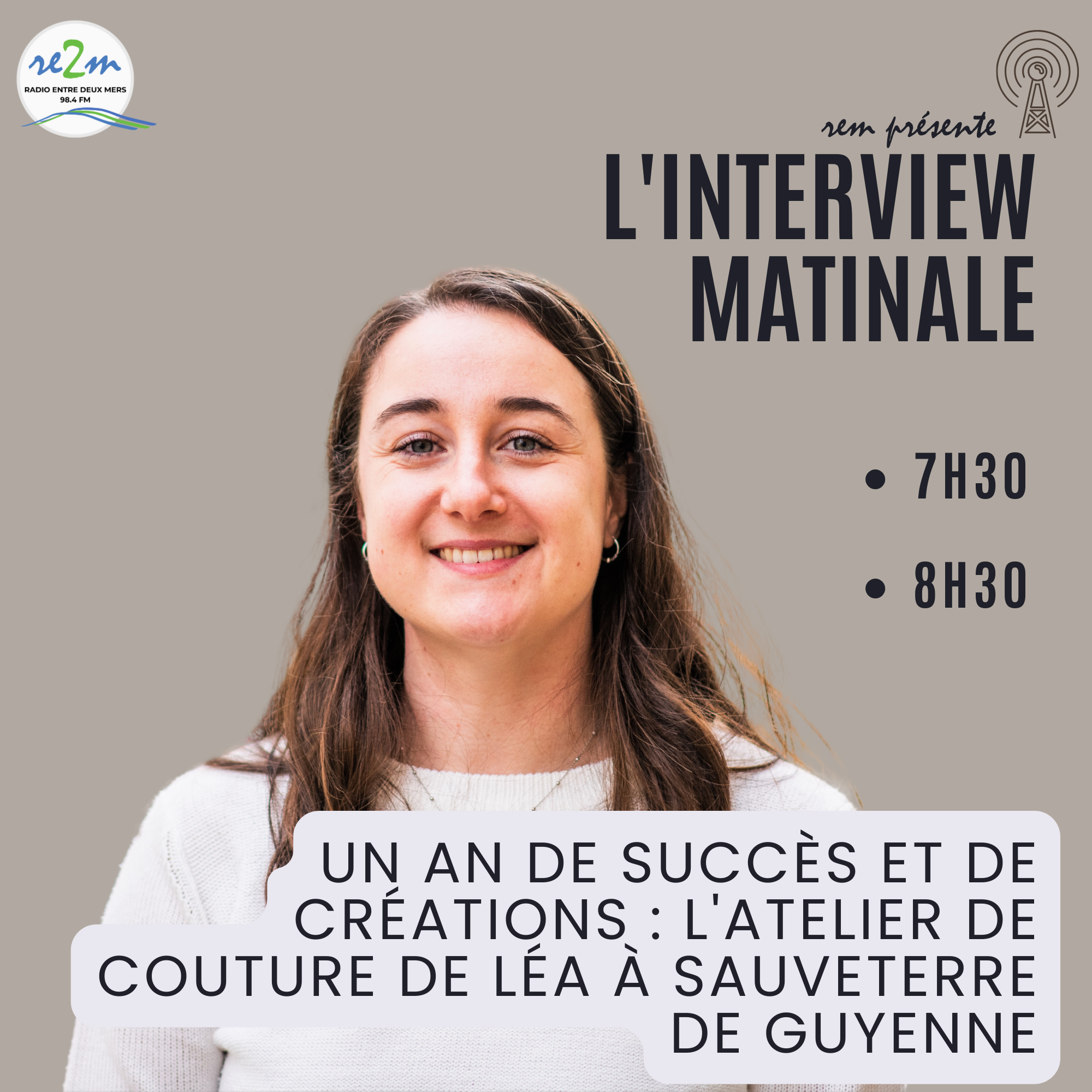 Un An de Succès et de Créations : L'Atelier de Couture de Léa à Sauveterre de Guyenne
