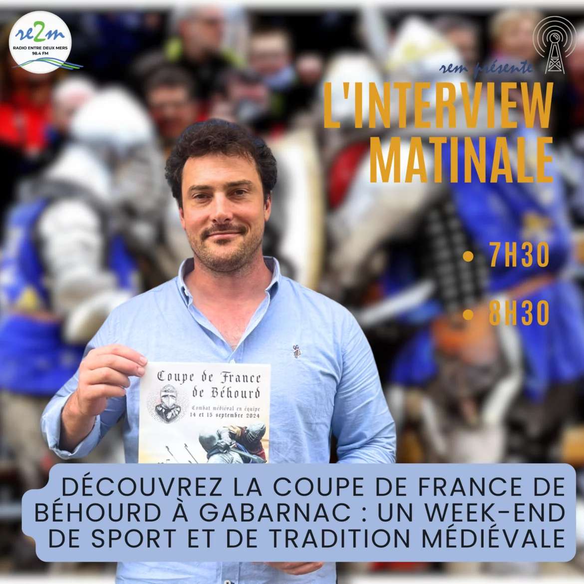 Découvrez la Coupe de France de Béhourd à Gabarnac : Un Week-end de Sport et de Tradition Médiévale