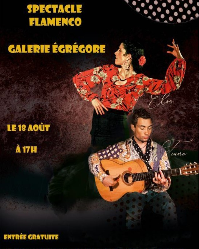 Flamenco à la Galerie Égrégore