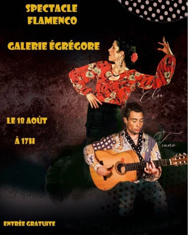 Flamenco à la Galerie Égrégore