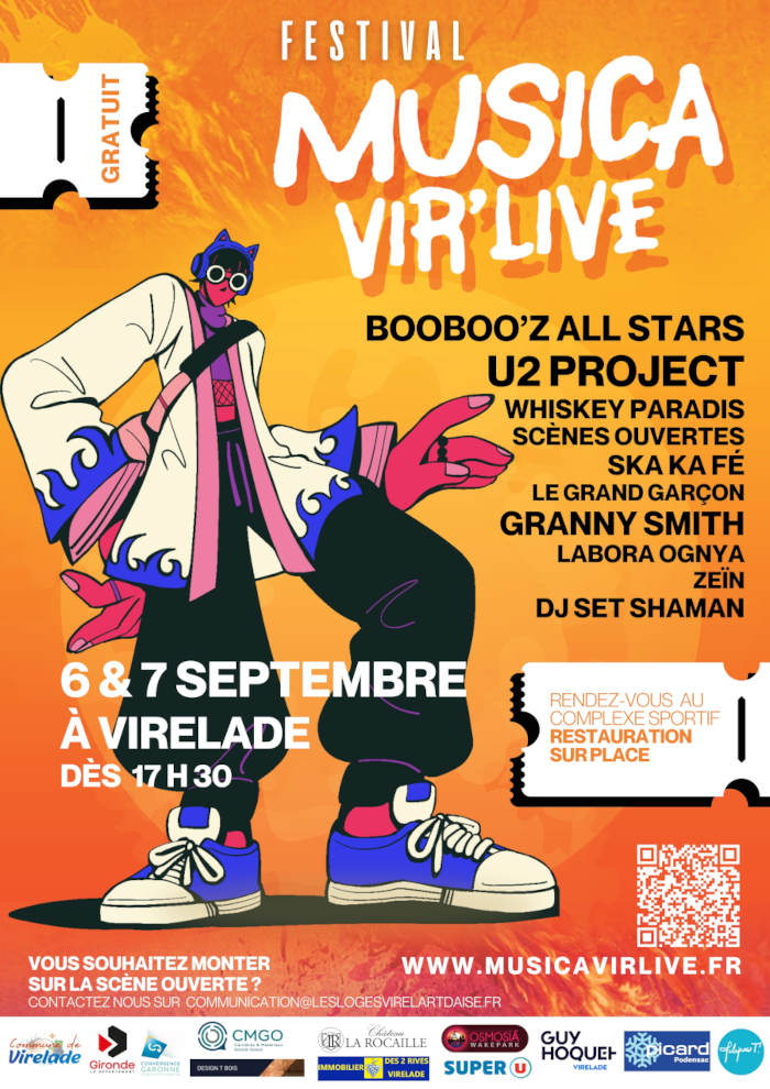Découvrez le Festival Musica Vir’Live à Virelade les 6 et 7 septembre !