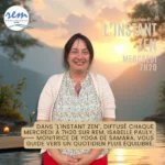 Visuel de L'Instant Zen, chronique d'Isabelle Pauly diffusée chaque dimanche à 20h sur REM 98.4 FM.