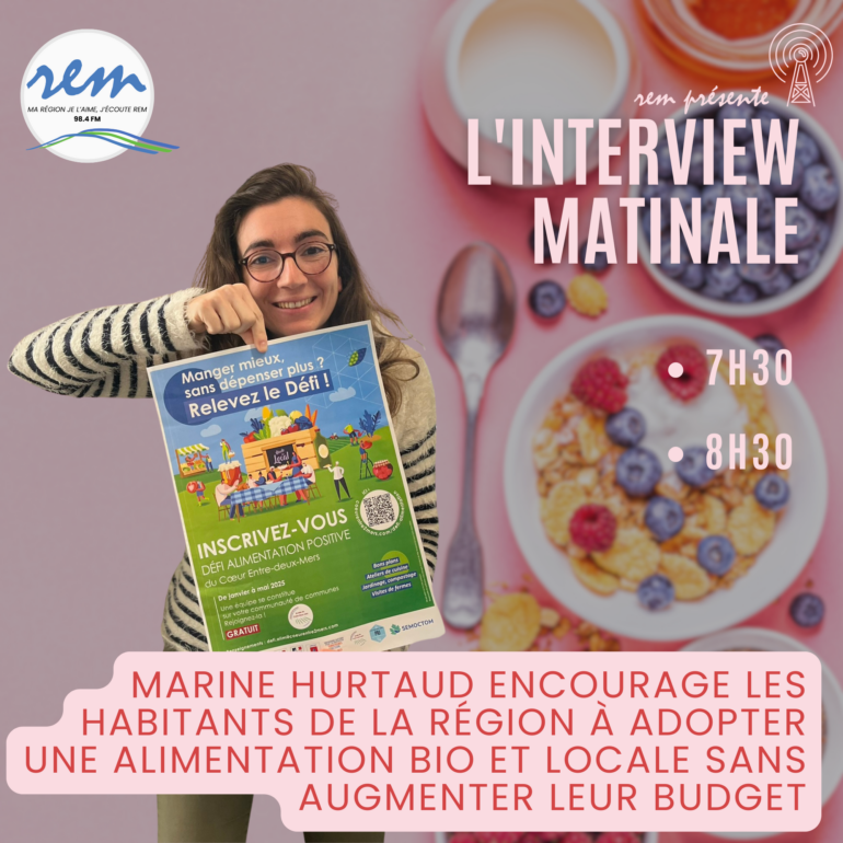 ITW matinale - mieux manger en entre deux mers