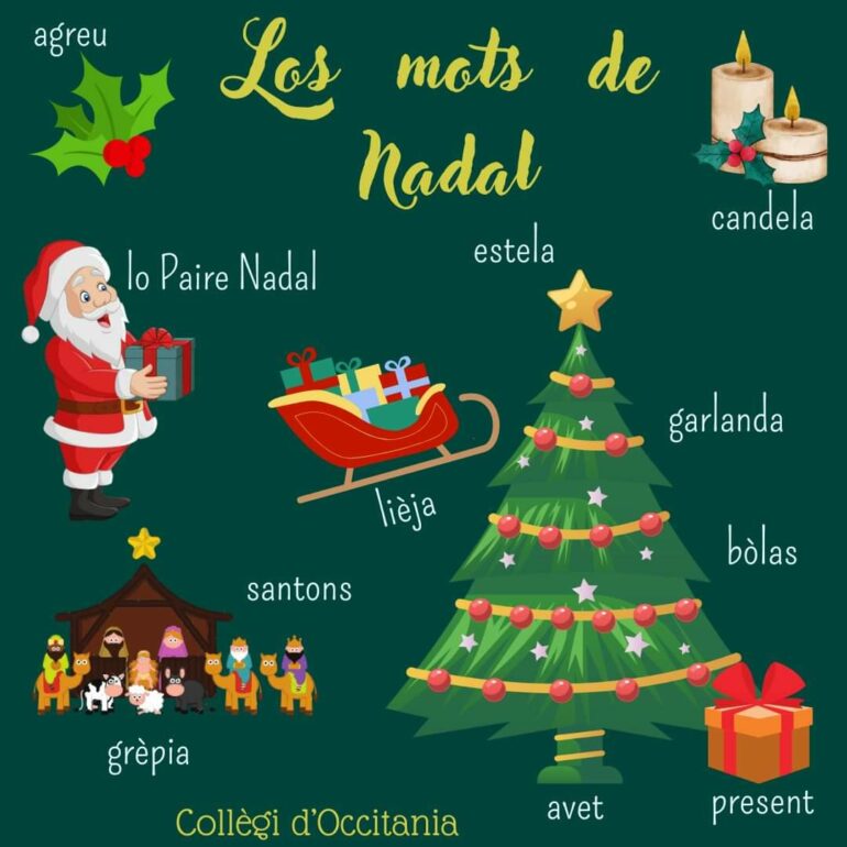 Les mots de Noël en occitan