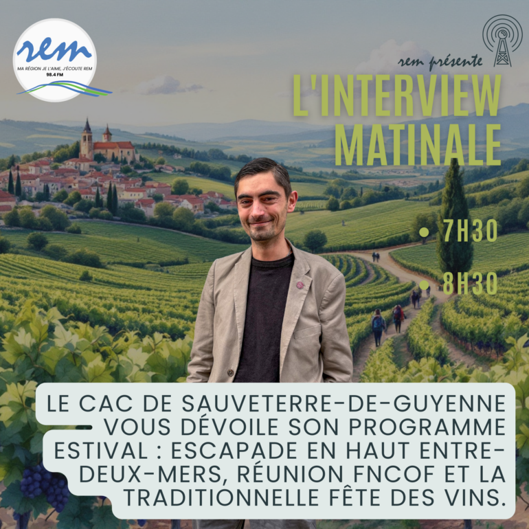 CAC Sauveterre de Guyenne - ITW Matinale