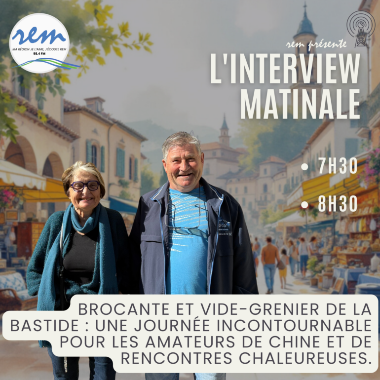 Brocante de la Bastide - ITW Matinale - 11042025