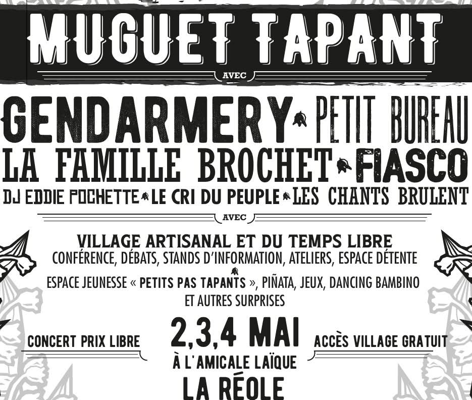 Muguet Tapant : Le Festival Né d’une Rencontre qui Agite La Réole !