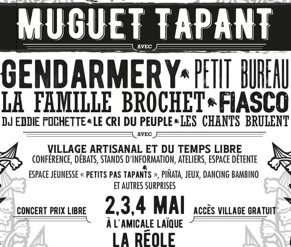 Muguet Tapant : Le Festival Né d’une Rencontre qui Agite La Réole !