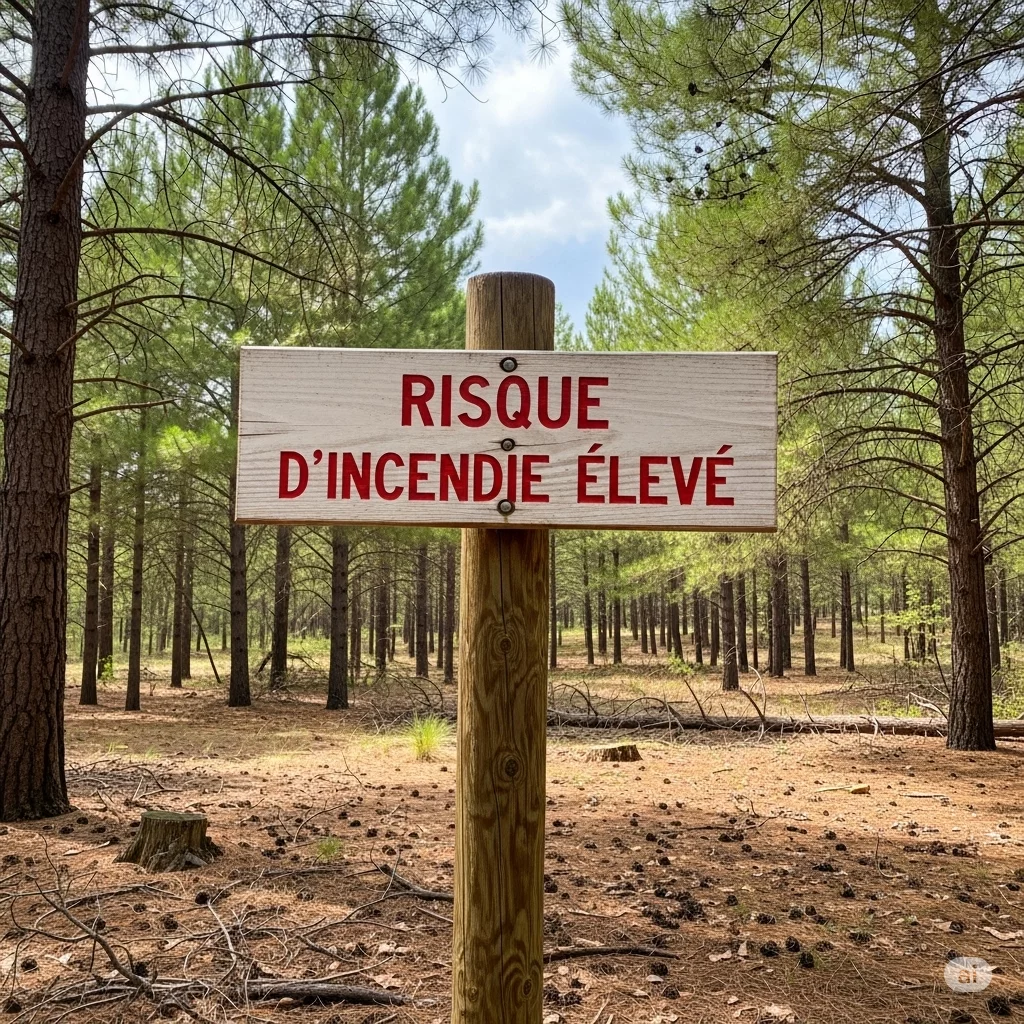 La Gironde passe en vigilance orange feux de forêt jusqu'au 11 août.