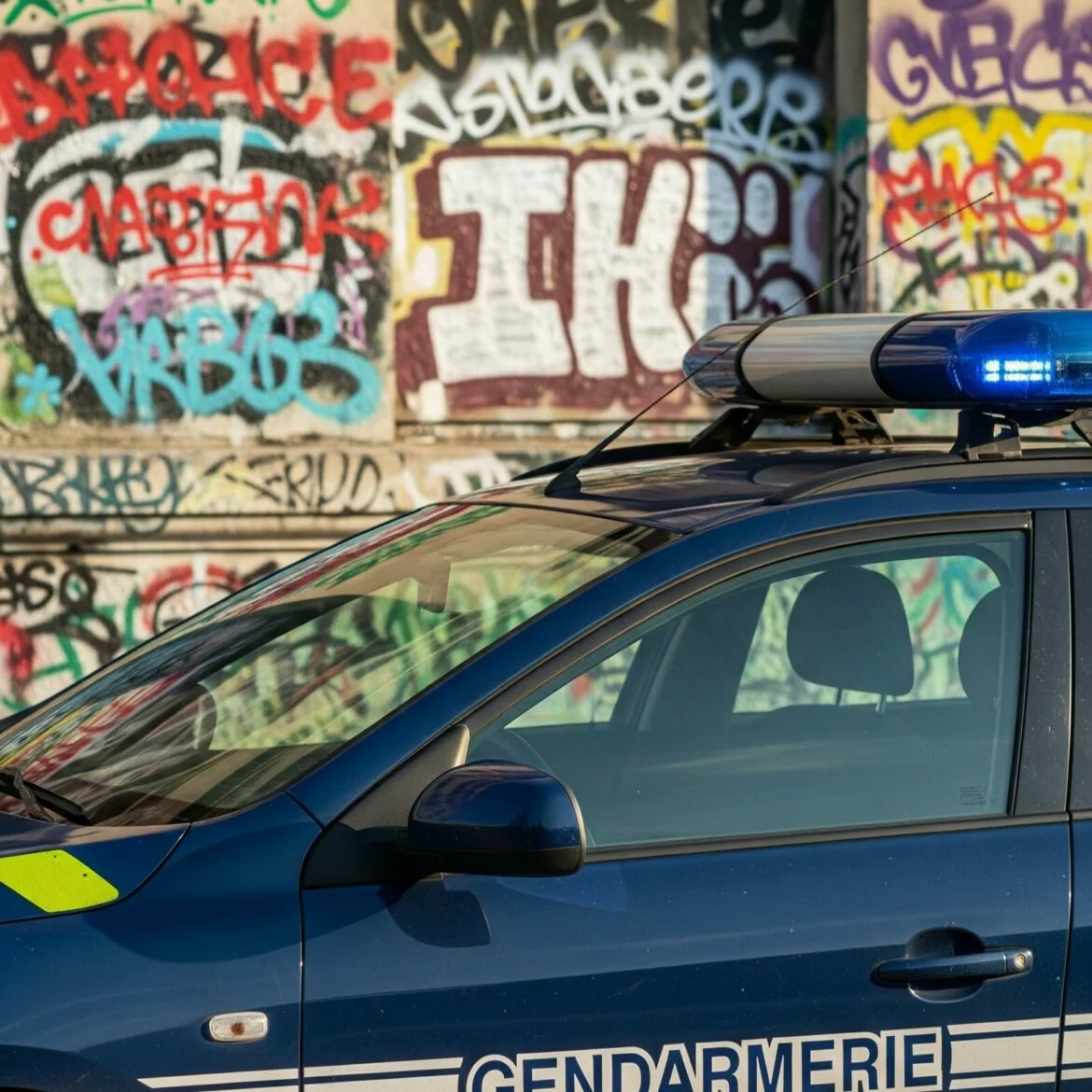 tags racistes à La Réole