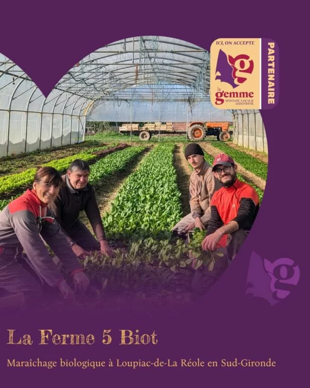 Antoine : La relève bio à la Ferme 5 Biot