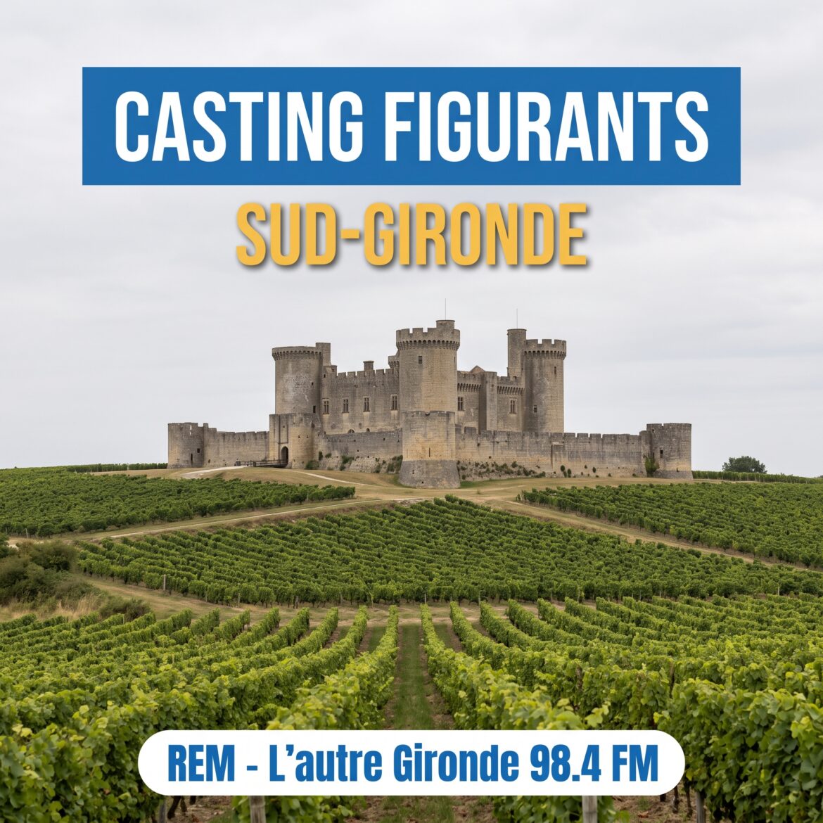 Une production médiévale cherche 45 figurants en Sud-Gironde du 7 au 10 septembre. Disney ? Rien n'est confirmé. Conditions et démarches.