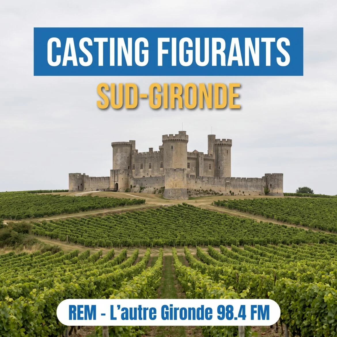 Une production médiévale cherche 45 figurants en Sud-Gironde du 7 au 10 septembre. Disney ? Rien n'est confirmé. Conditions et démarches.