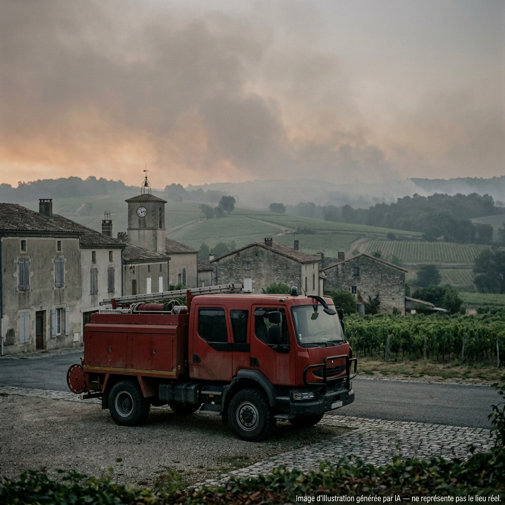 Les pompiers sont en grève ce 13 août. Après le mégafeu de Saumos, financement des SDIS et recrutements en question. Ce que ça change en Entre-deux-Mers.