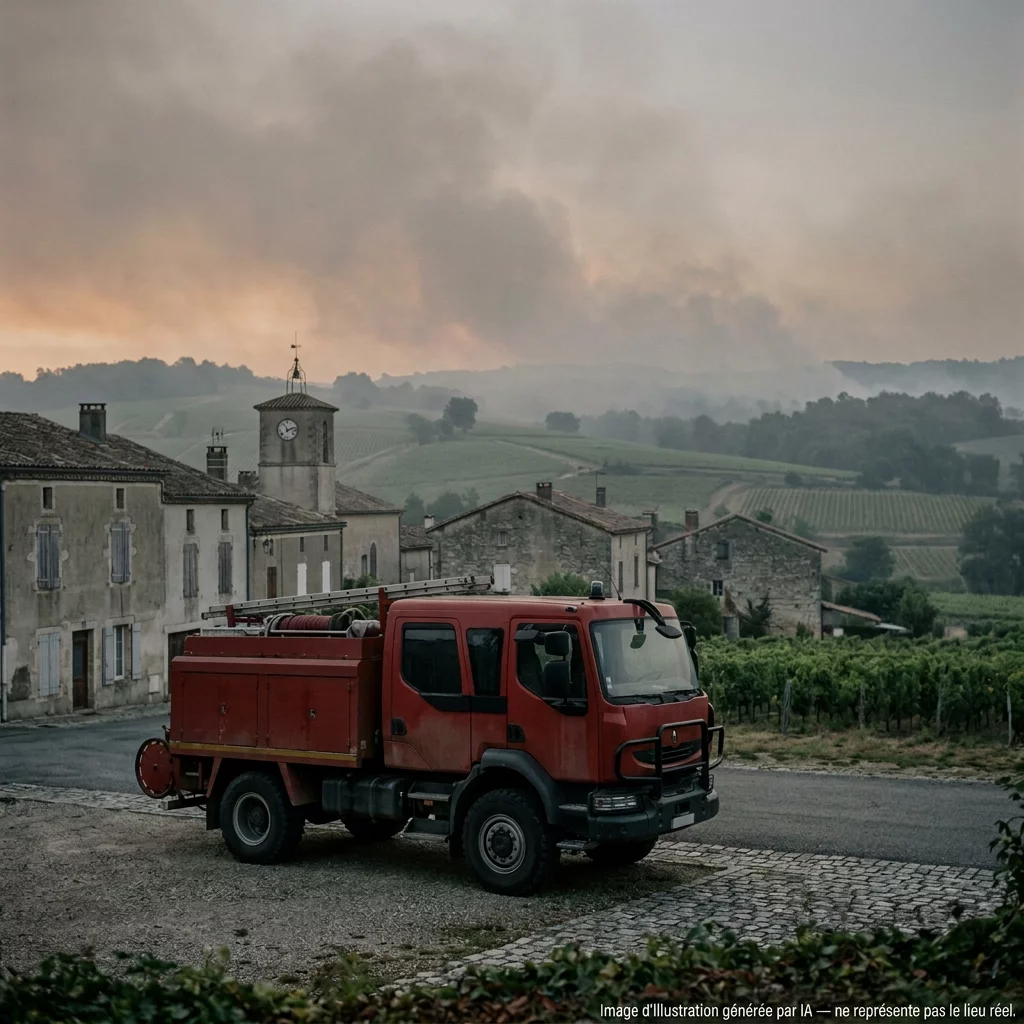 Les pompiers sont en grève ce 13 août. Après le mégafeu de Saumos, financement des SDIS et recrutements en question. Ce que ça change en Entre-deux-Mers.