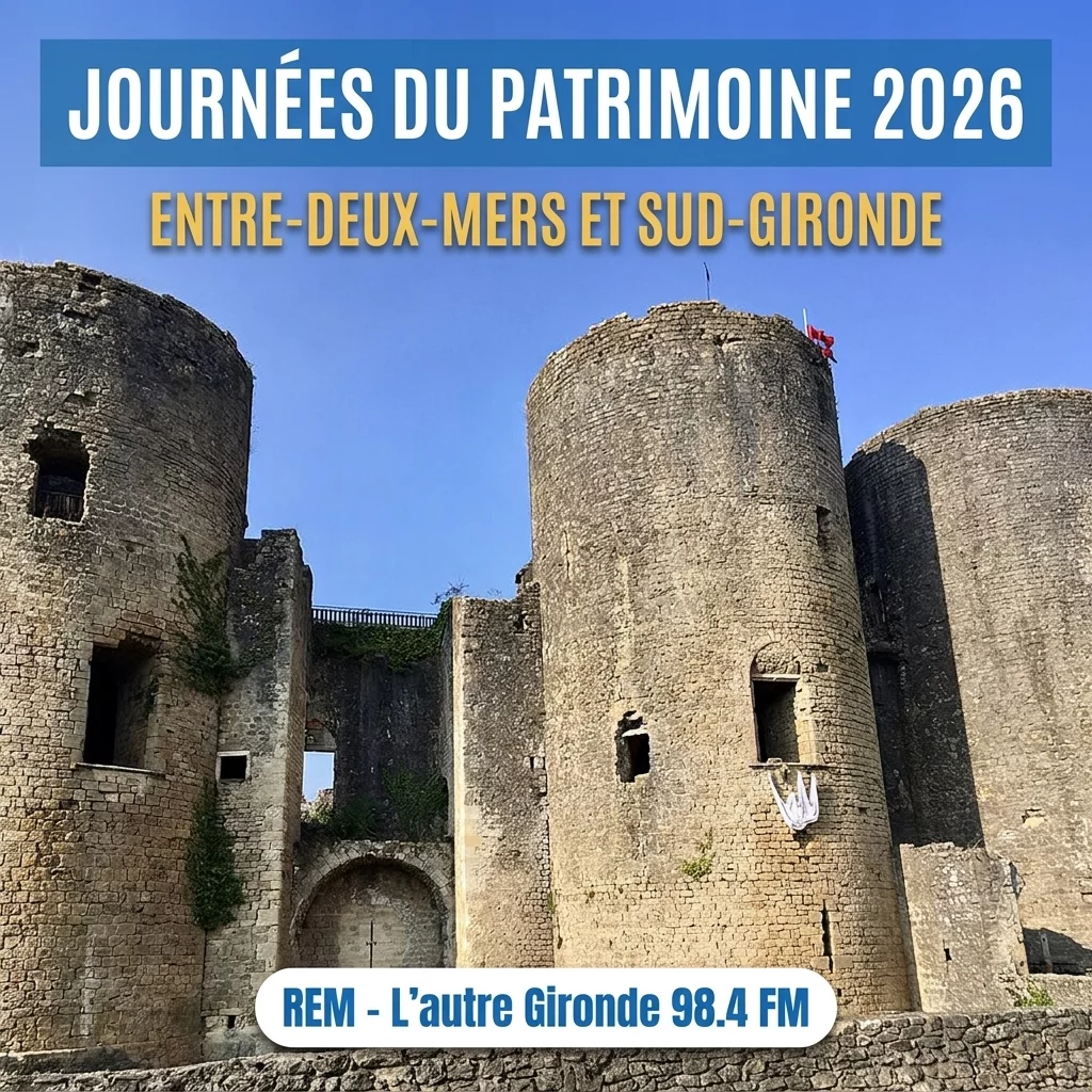 Le château de Villandraut, forteresse du XIVe siècle bâtie par le pape Clément V, en Sud-Gironde.