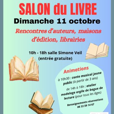 Sauveterre-de-Guyenne : le Salon du livre fête sa 18e édition le 11 octobre